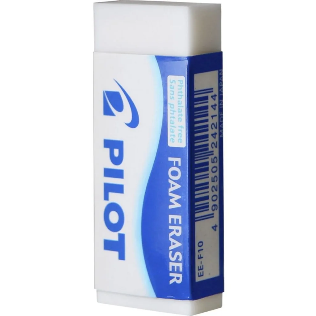 Borracha Foam Eraser branca, Pilot
